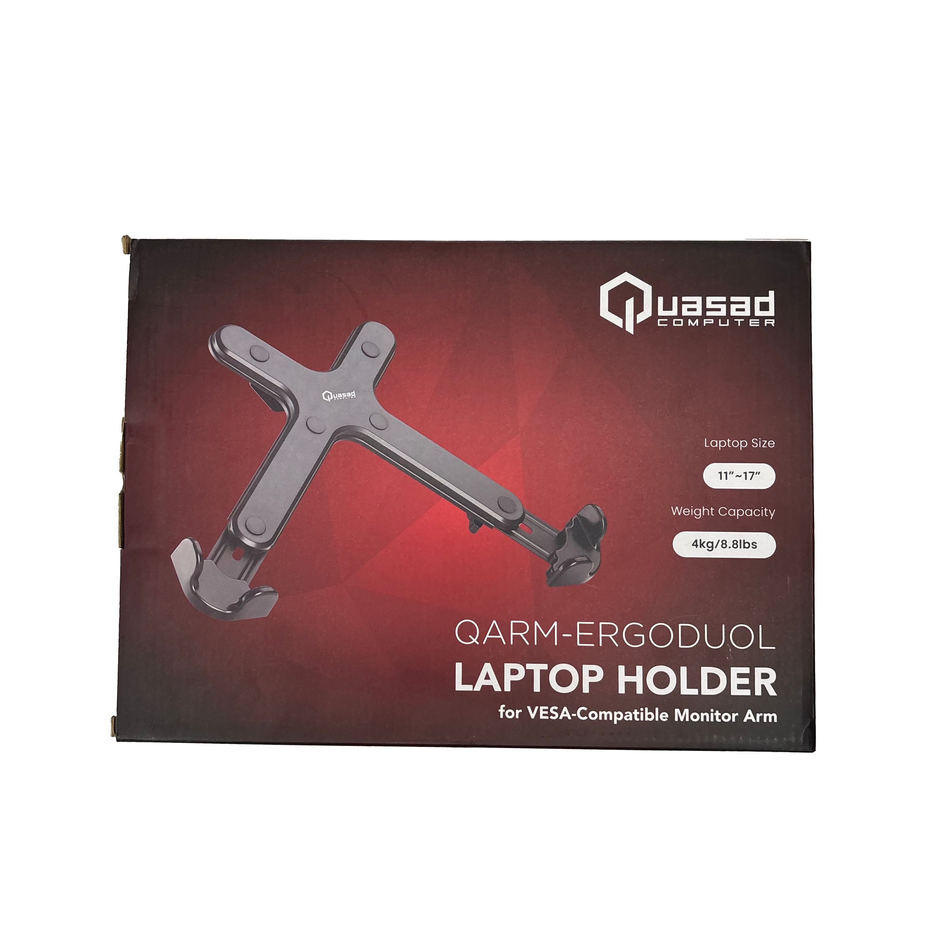 Accesorio Quasad QARM-ERGODUOL Laptop Holder 11" a 17"