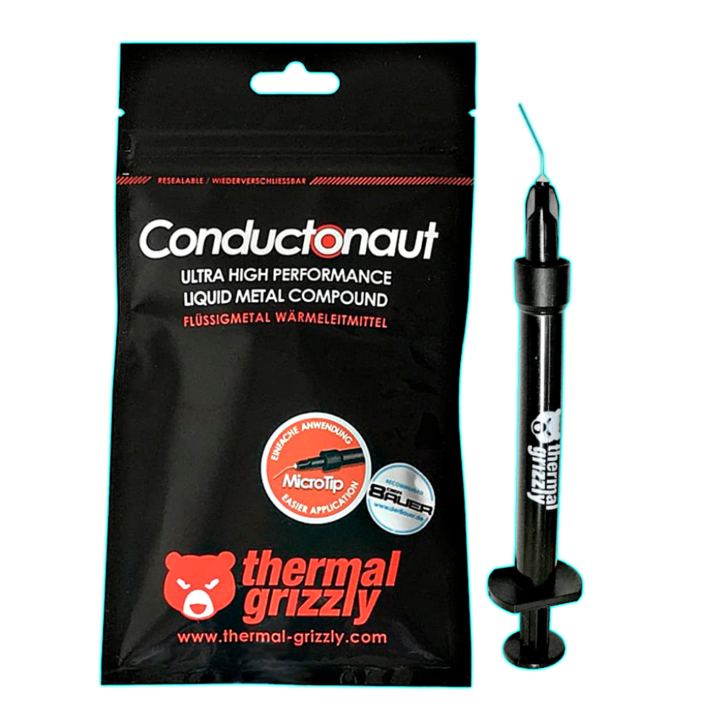 Thermal Grizzly Conductonaut 1gr Pasta Térmica Metal Líquido