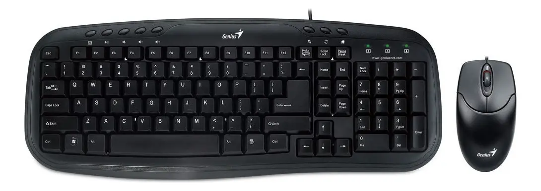 Combo Teclado y Mouse Genius Smart KM-200