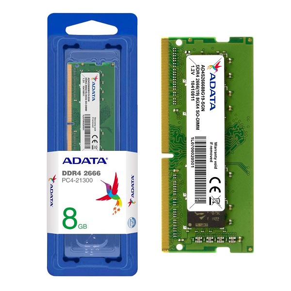 Memoria RAM ADATA 8GB DDR4 2666MHz SODIMM