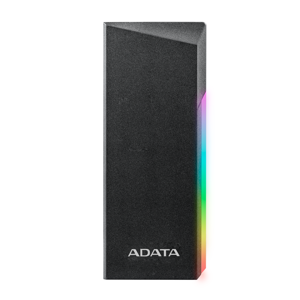 Adaptador ADATA EC700G Case Externo para HDD/SSD M.2 PCIe/SATA USB 3.2 Gen2 RGB