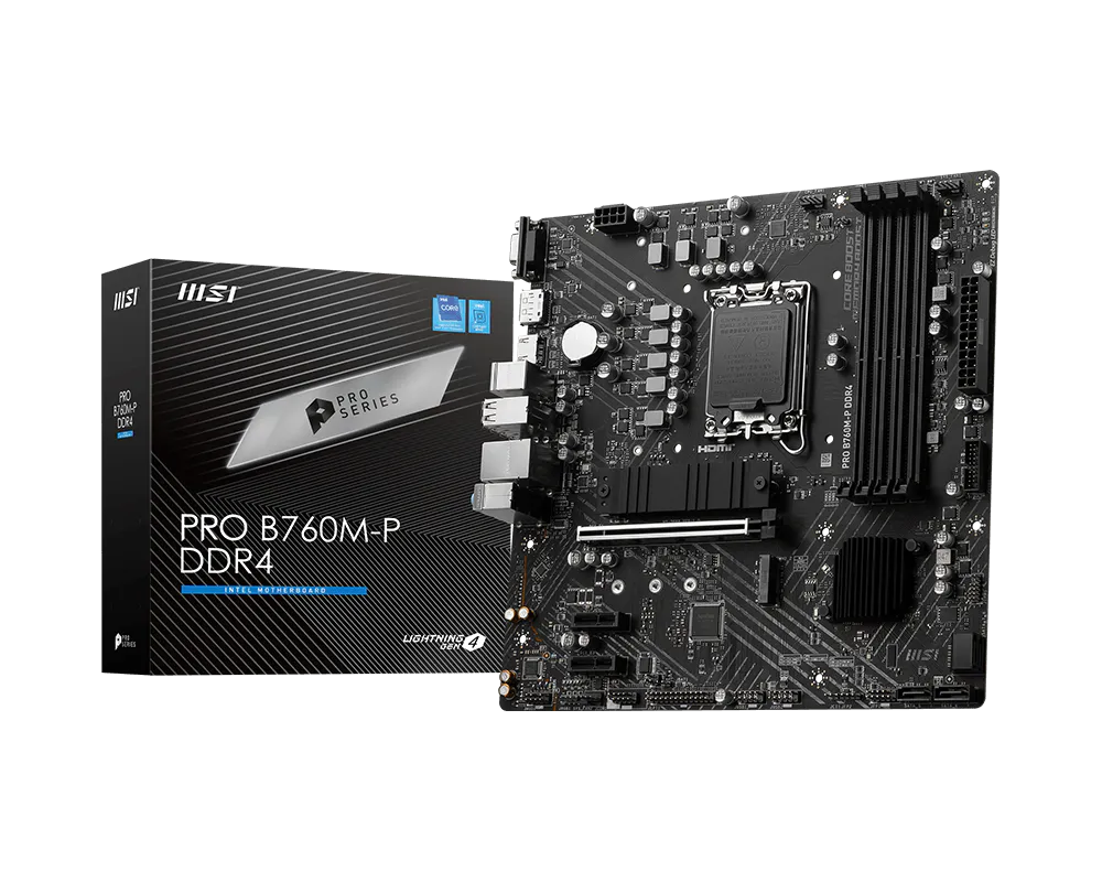 Mainboard MSI PRO B760M-P D4