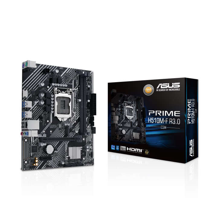 Mainboard ASUS Prime H510M-F Rev 3.0 Intel LGA1200 10ma Gen Micro-ATX