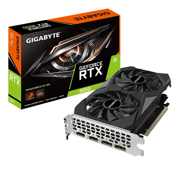 Tarjeta de Video Gigabyte GeForce RTX 3050 6GB