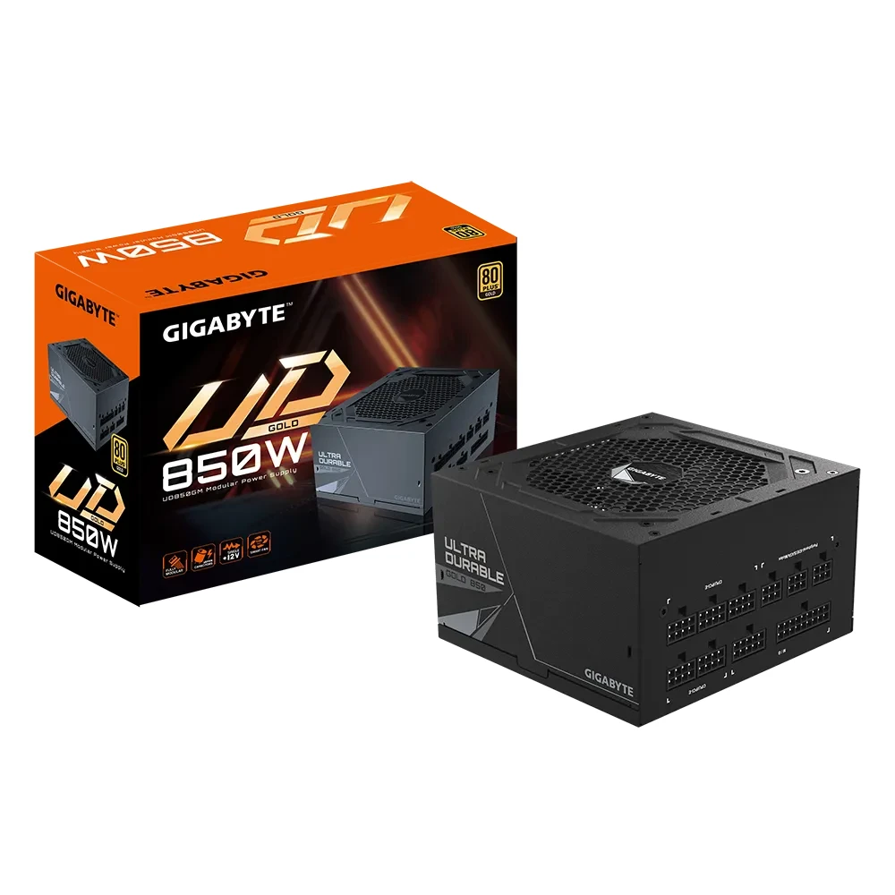 Fuente de Poder Gigabyte GP-UD850GM PG5 V2 850W 80 Plus Gold Modular ATX