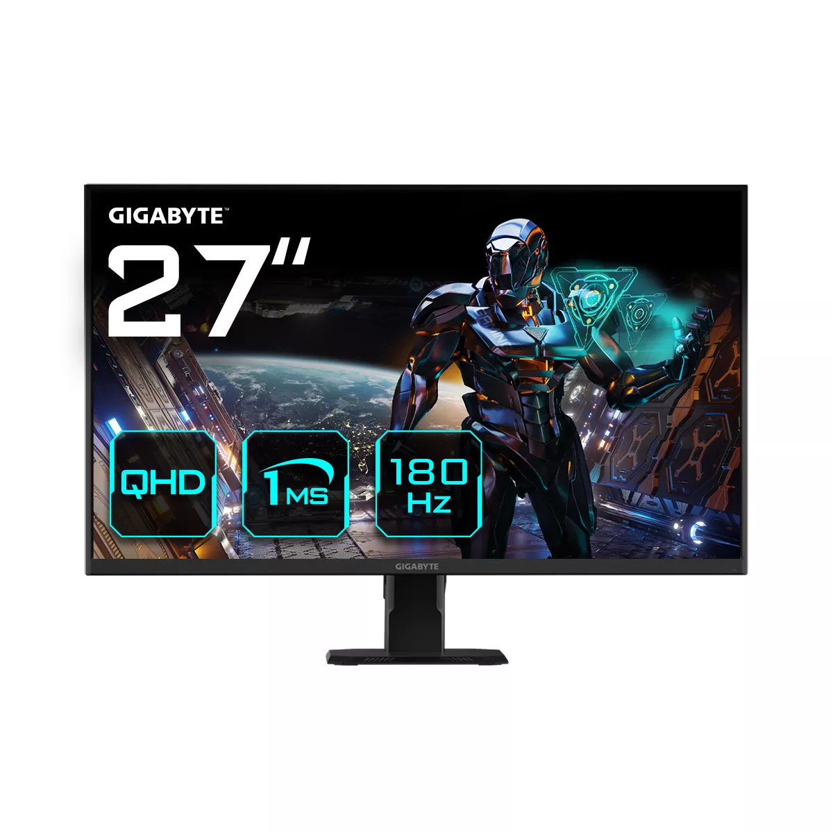 Monitor Gigabyte GS27QA 27 Pulgadas QHD 2560x1440 IPS 180Hz Plano