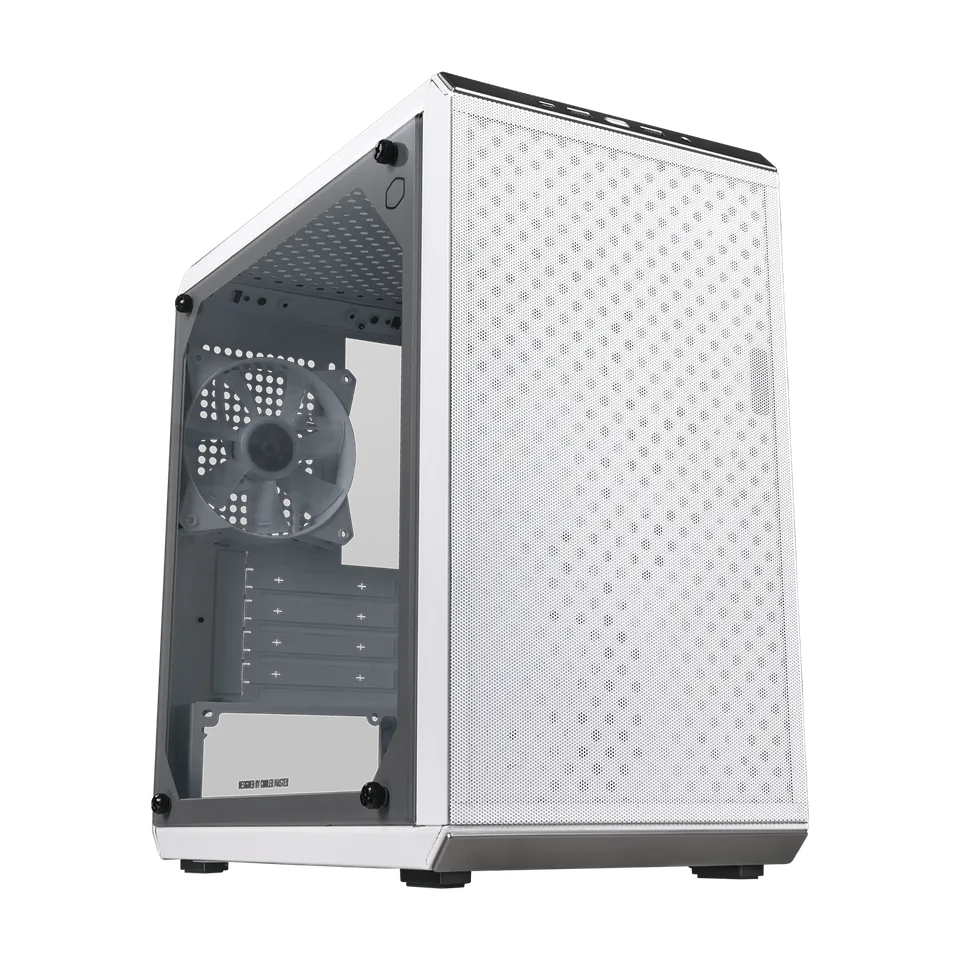 Case Cooler Master MasterBox Q300L V2 Blanco Mini Tower 1 Fan