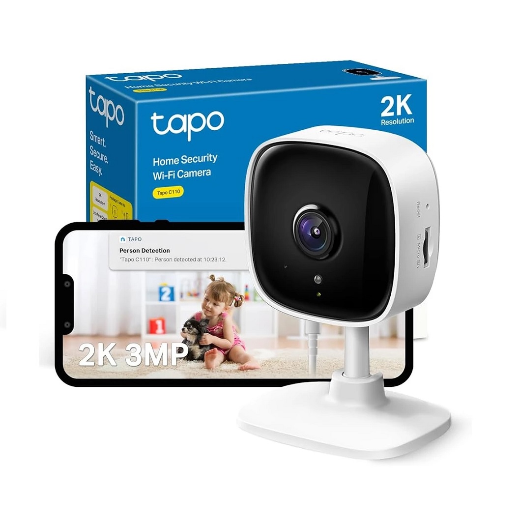 Cámara de Seguridad TP-Link Tapo C110 Indoor IP FHD 1920x1080