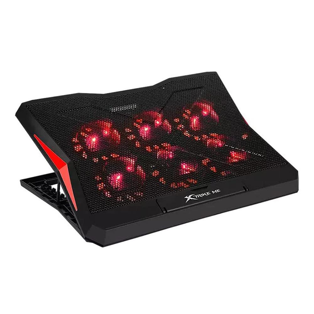 Ventilador de Laptop Cooling Xtrike Me FN-811 12-17" USB 2 Niveles 5 Velocidades