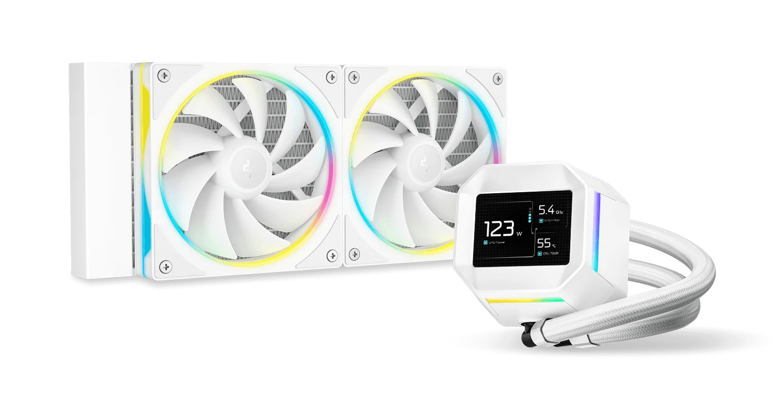 Refrigeración Líquida Deepcool LM240 Blanco 240mm
