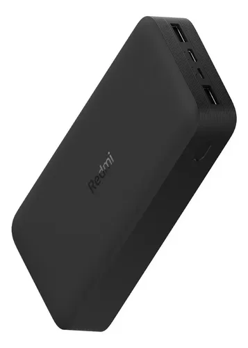 Power Bank Redmi 20000 mAh Carga Rápida Negro