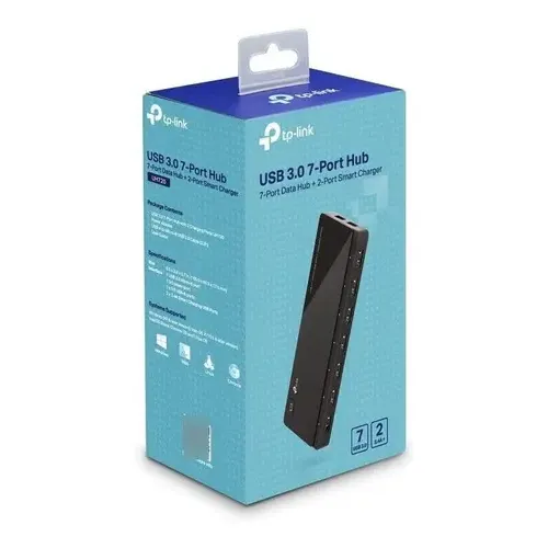 Hub USB TP-Link UH720 USB 3.0 7 Puertos con 2 Puertos de Carga