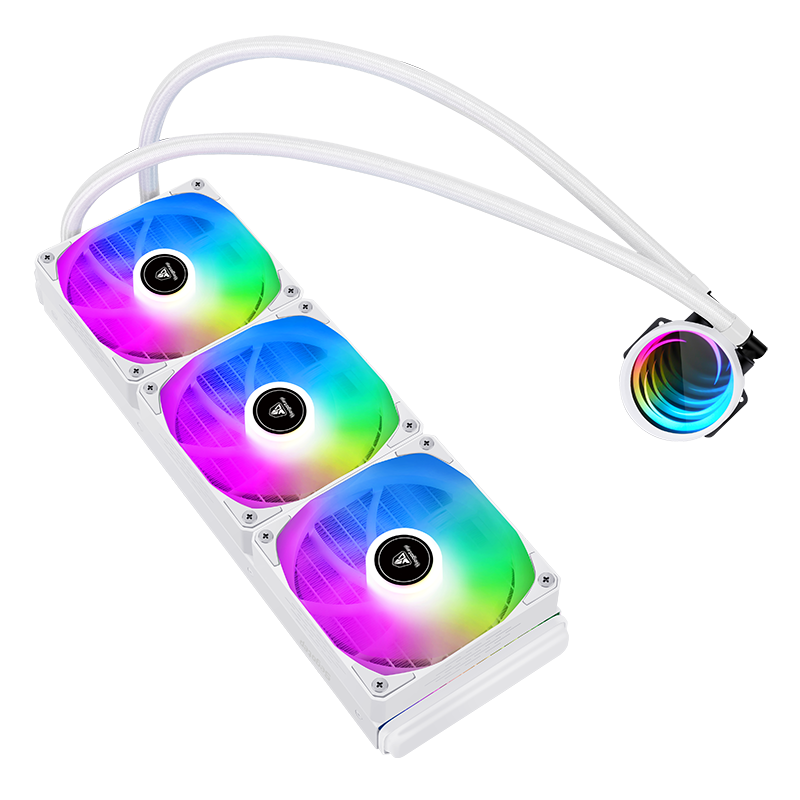 Disipador Líquido Segotep Frozen 360 ARGB Blanco