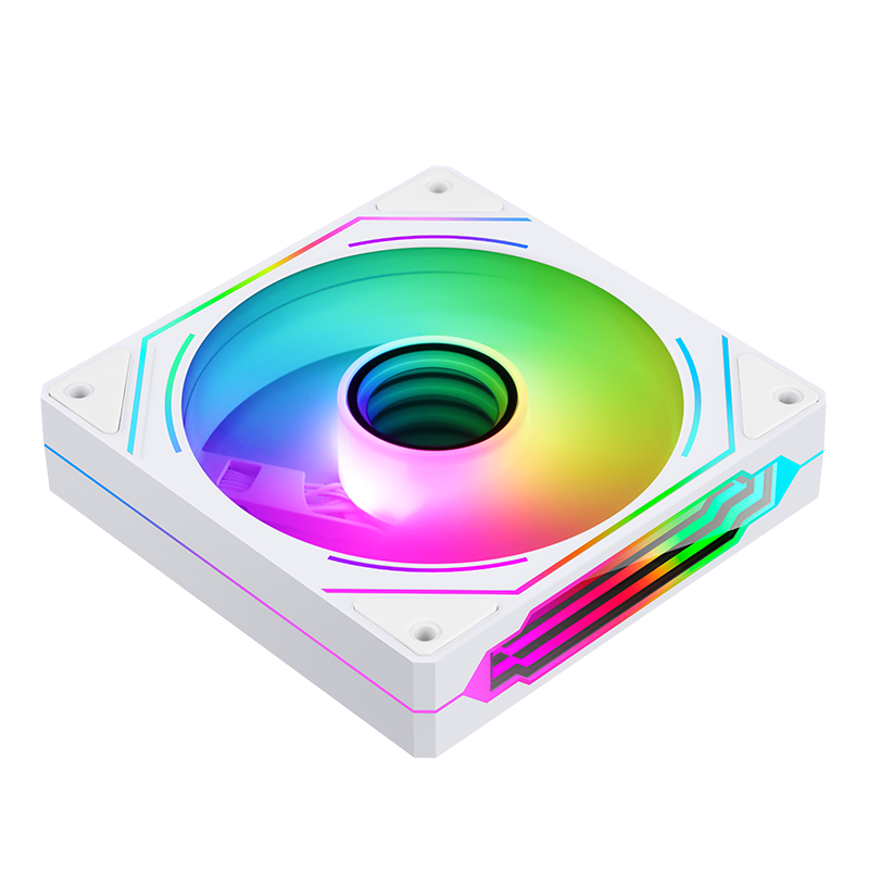 Ventilador Segotep NR-12 120mm ARGB PWM Blanco