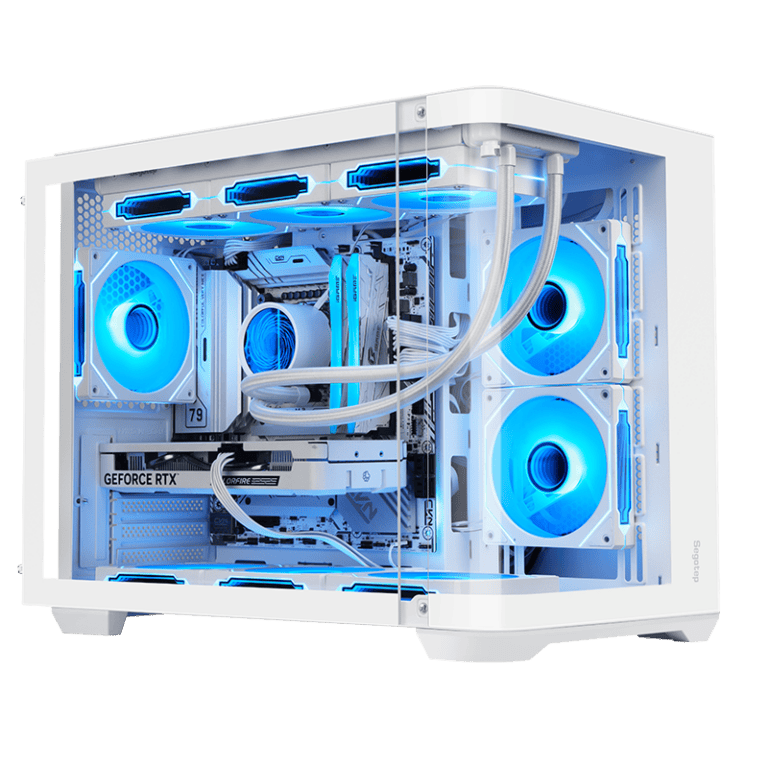Case Segotep Lumi 3S Blanco