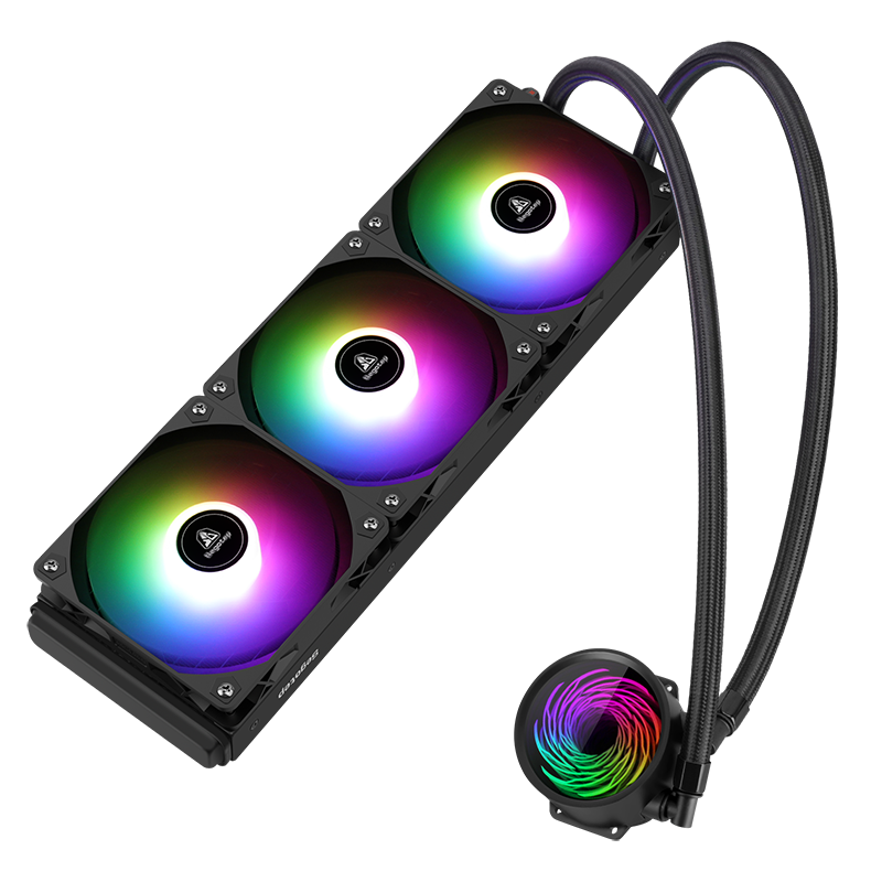 Disipador Líquido Segotep Bevere 360mm ARGB Negro Compatible Intel LGA1700/LGA1851 y AMD