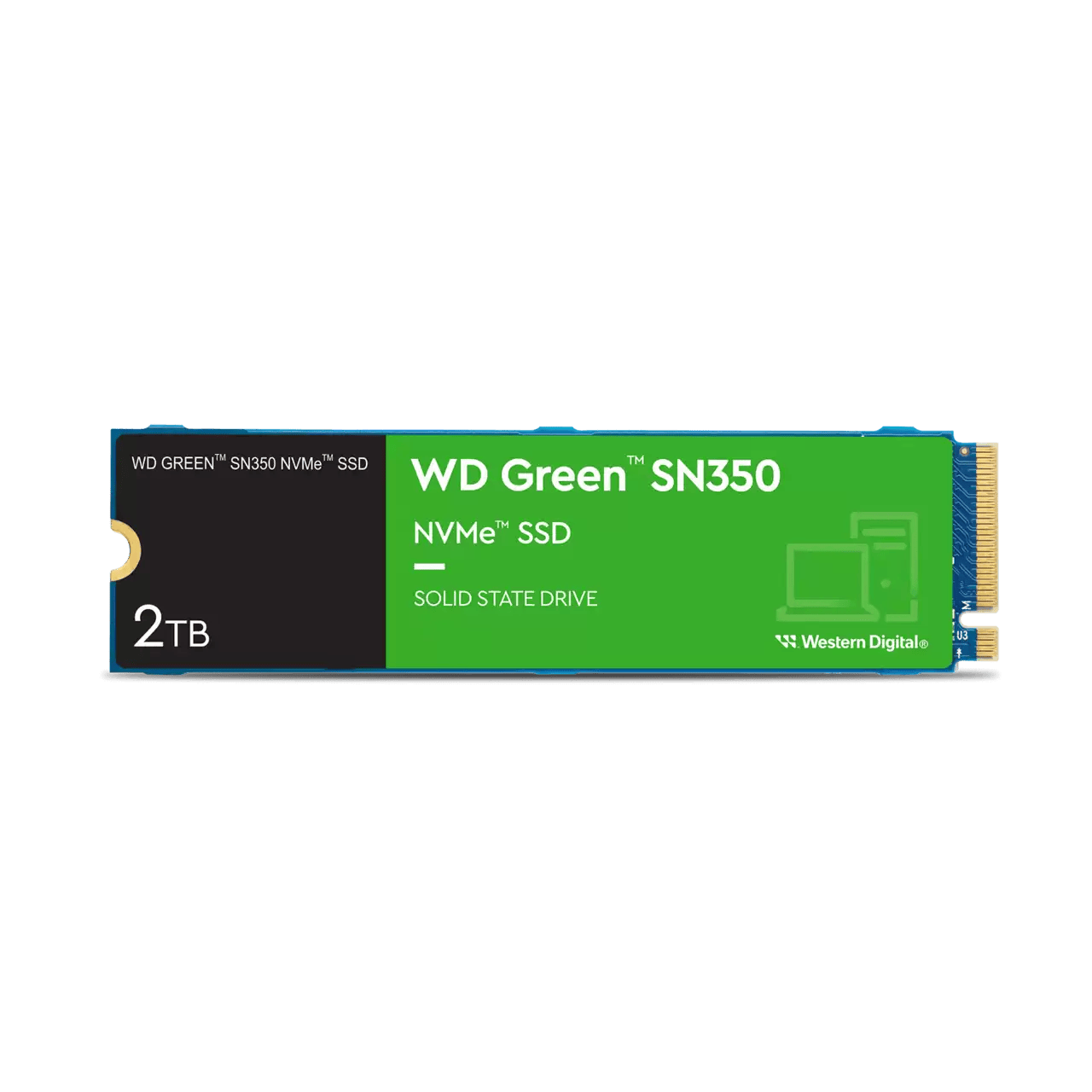 Disco Sólido Western Digital Green SN350 M.2 NVMe 2TB