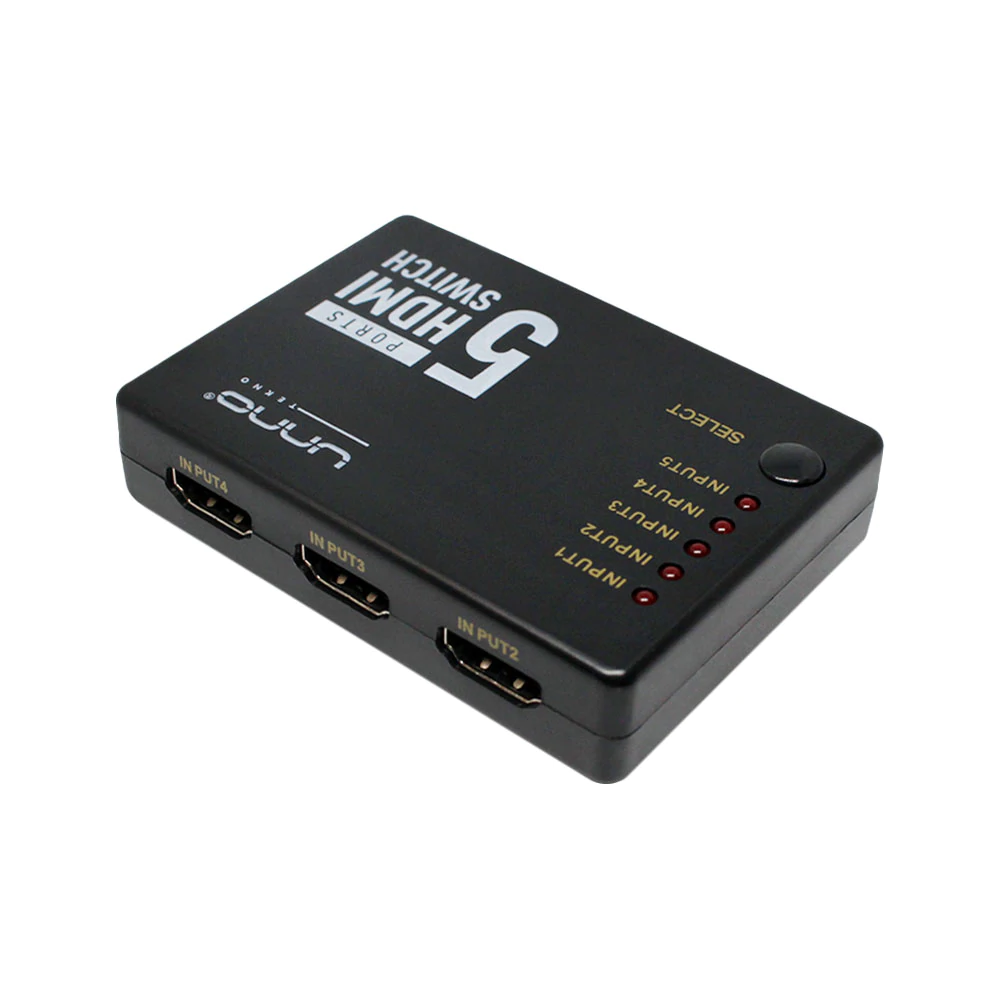 Switch HDMI Unno Tekno 5 Puertos