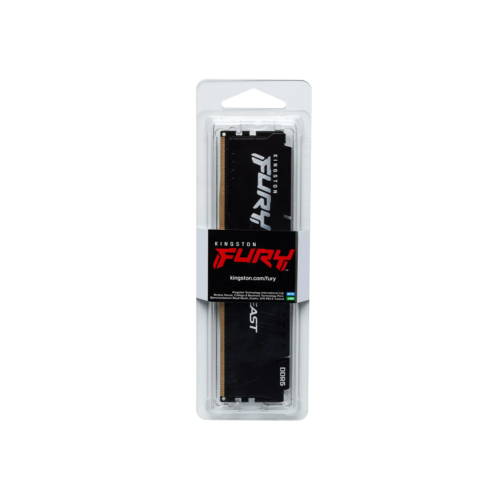 Memoria RAM DIMM Kingston Fury Beast RGB XMP 16GB DDR5 5600MHz CL40