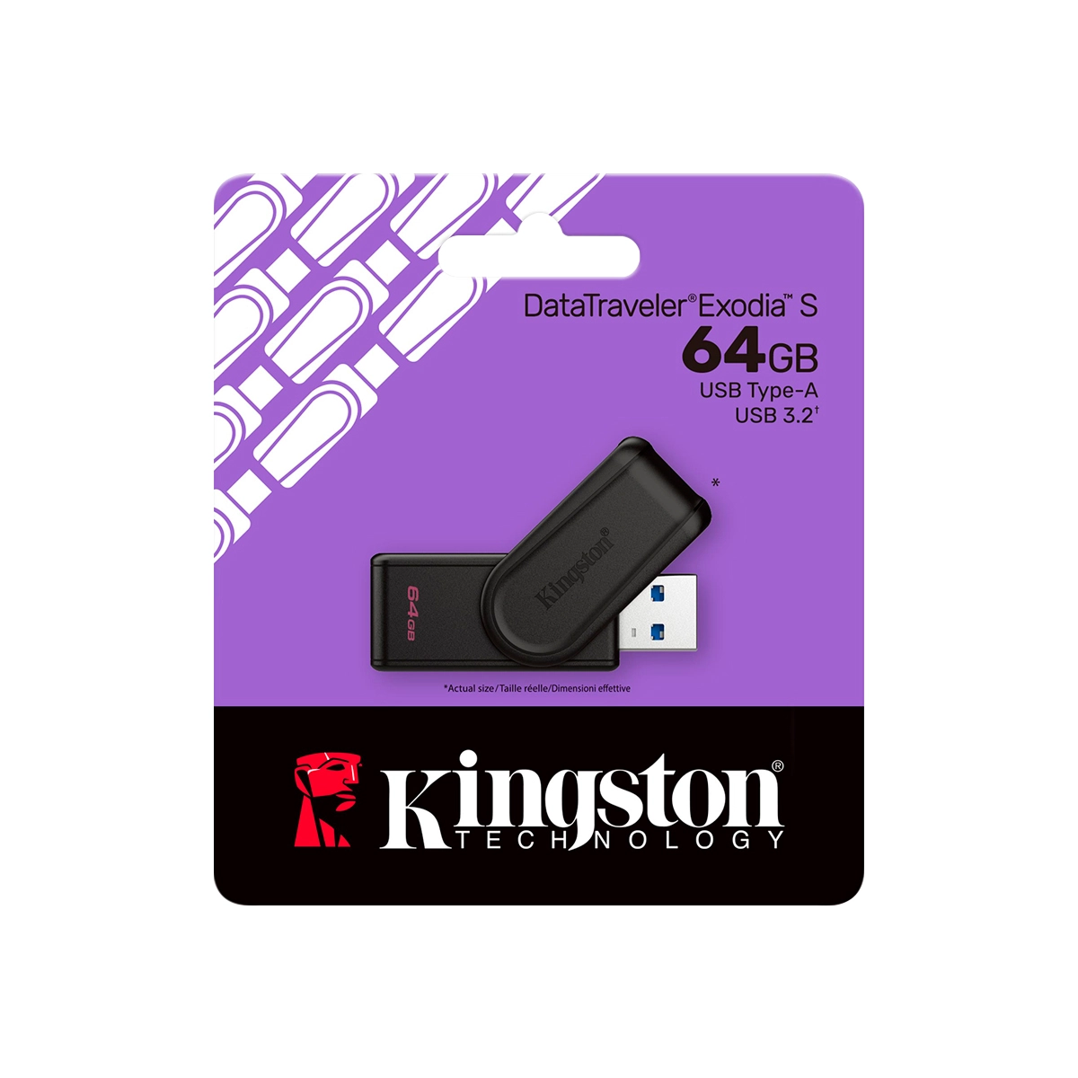 Kingston DataTraveler Exodia S 64GB USB 3.2