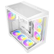 Case Antec C5 Mid Tower ARGB 7 Fans Hub PWM y ARGB Incluido Blanco