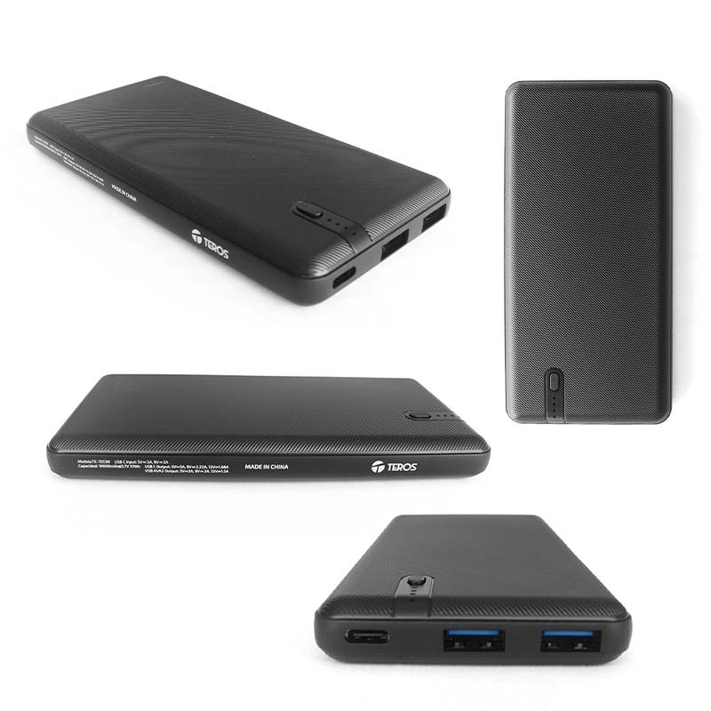 PowerBank Teros TE-5053N 10000mAh Entrada USB-C Salida USB-C