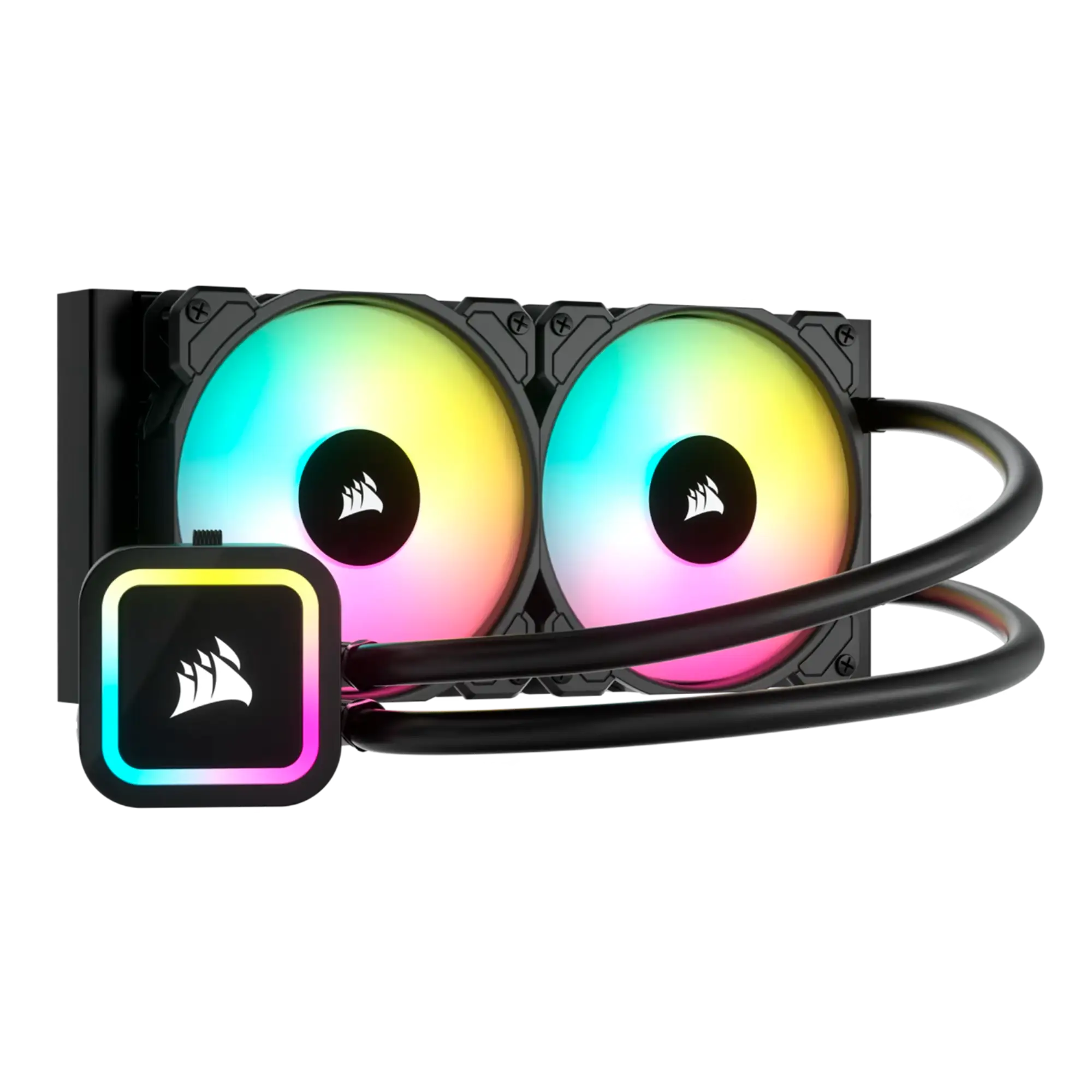 Disipador Corsair iCUE H100x RGB Elite 240mm 2 Fans SP120