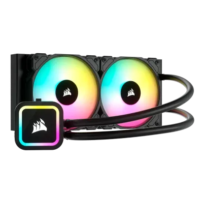 Disipador Corsair iCUE H100x RGB Elite 240mm 2 Fans SP120