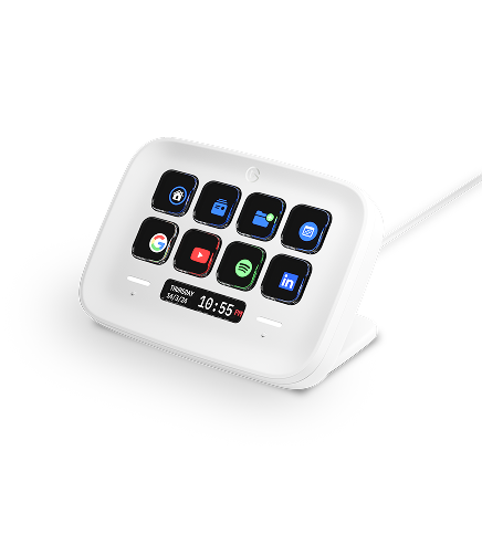 Stream Deck Elgato Stream Deck Neo 8 Teclas Personalizables 2 Puntos Táctiles