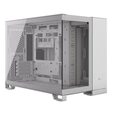 Case Corsair 2500X Dual-Chamber ATX 1x USB 3.2 2x USB-C Vidrio Templado Blanco