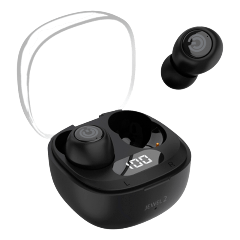 Auriculares Sonicgear Earpump Jewel 2 Negro Bluetooth 5.4