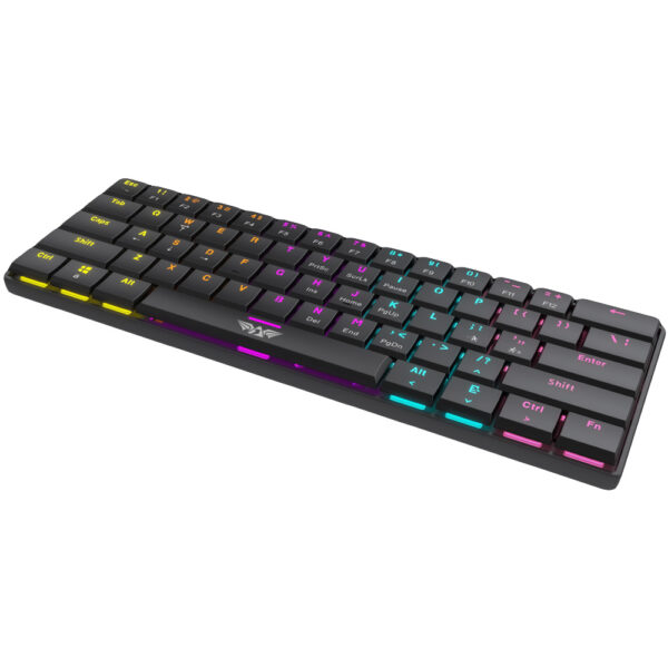Teclado Gamer Armaggeddon SMK-1C Psychsparrow Low-Profile Mecánico Negro