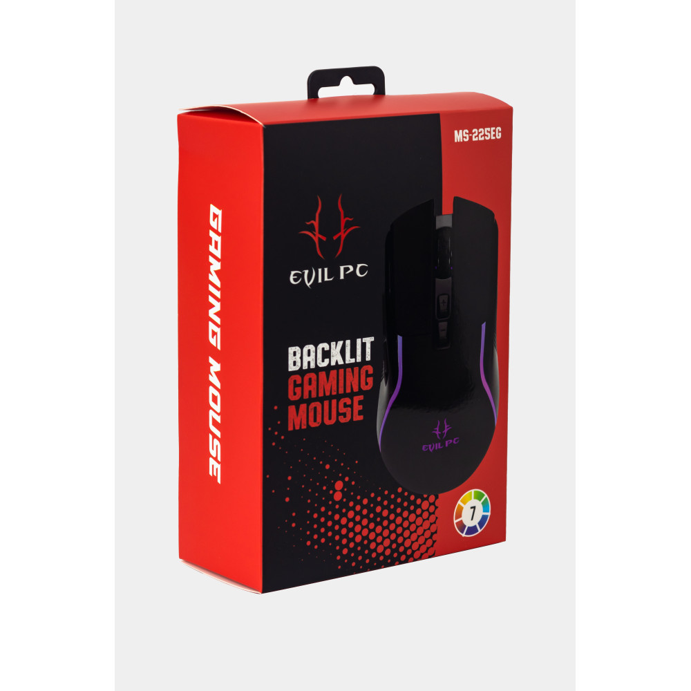 Mouse Gamer Evil PC MS-225EG