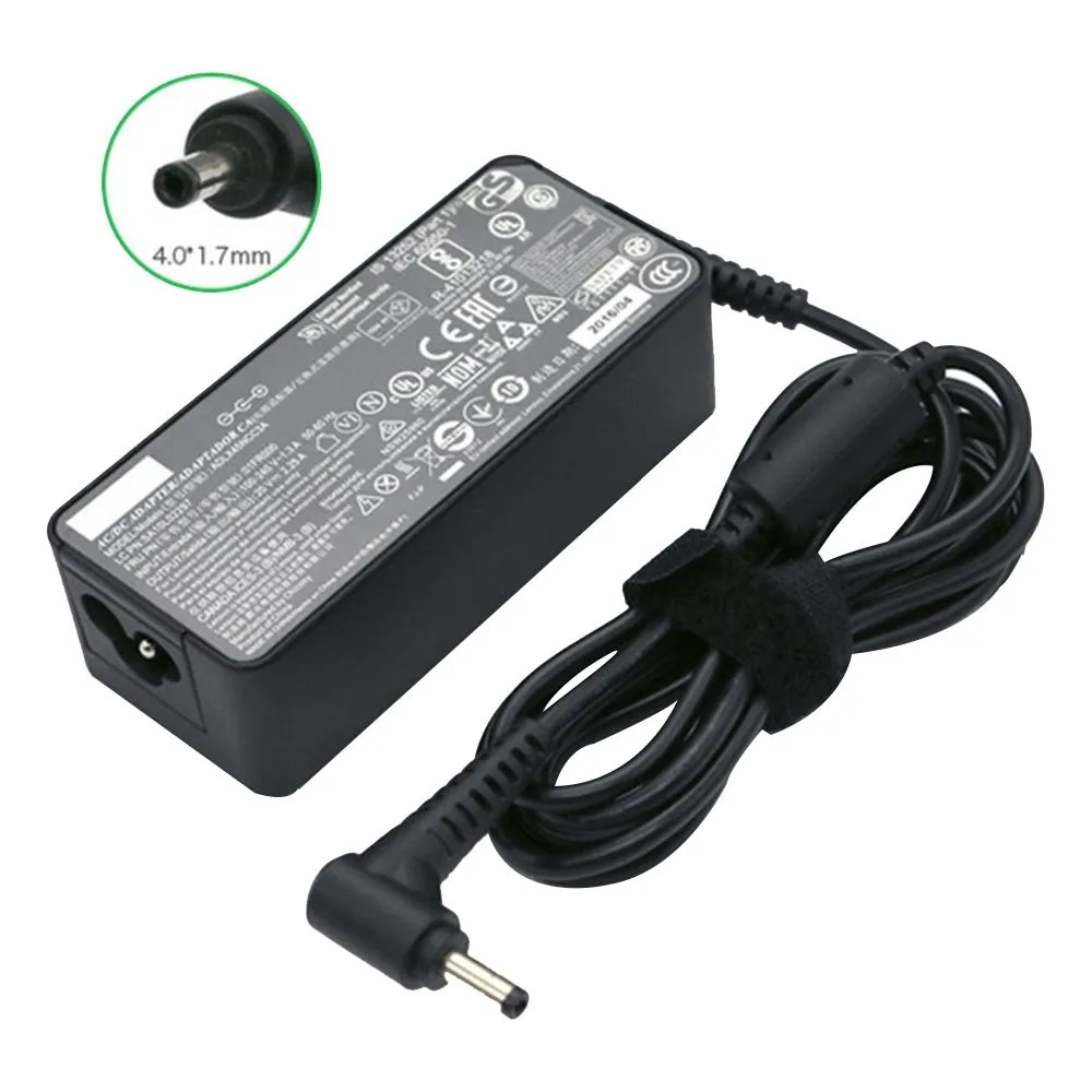 Cargador Lenovo 20V 2.25A 4.0x1.7mm