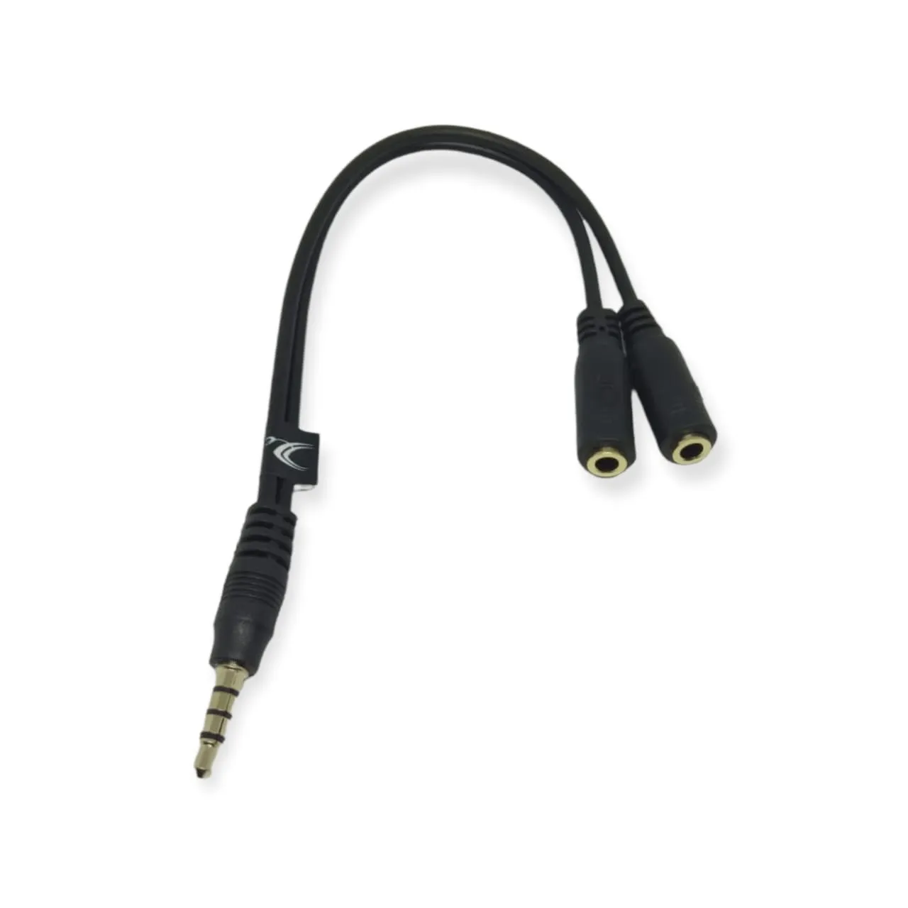Cable de Audio 3.5mm 1 Macho 2 Hembra Mic + Speaker