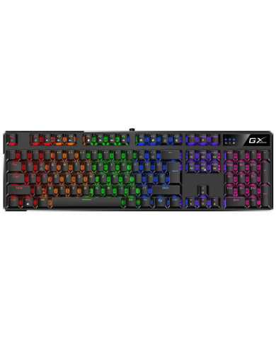 Teclado Evil PC 772EG Gamer con Cable Luminoso