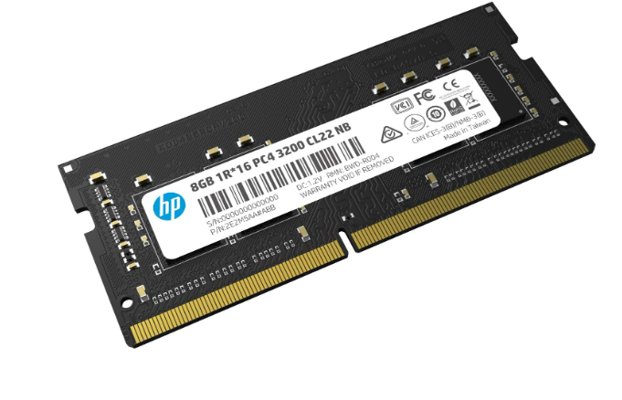 Memoria RAM SODIMM HP 8GB 3200MHz
