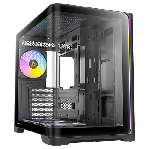 Case Antec C5 Curve Negro Mid Tower ARGB 3x120mm Inferior 1x120mm Trasero