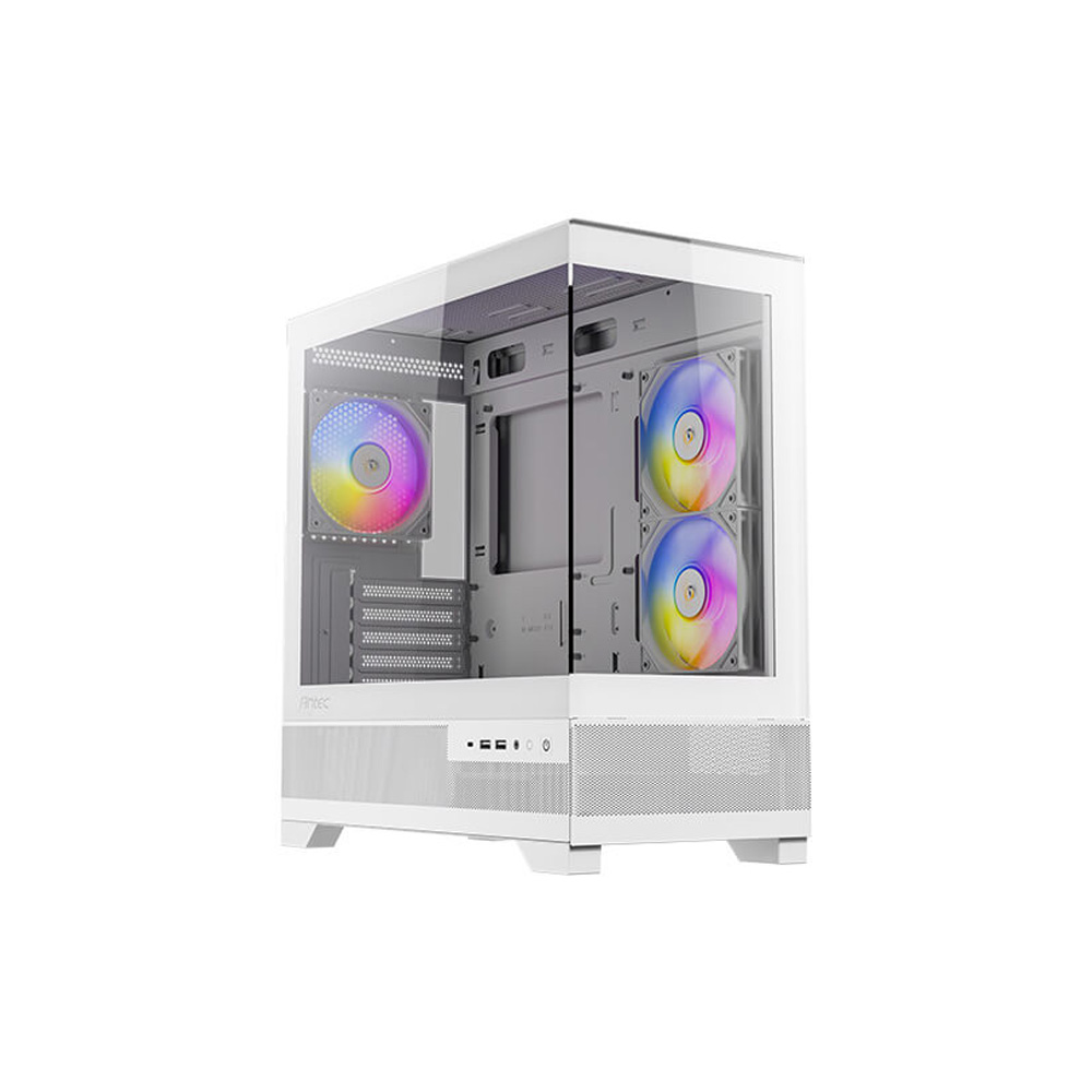 Case Antec CX500M Blanco ARGB Mini Tower Micro-ATX 2x120mm ARGB Reverse 1x120mm ARGB Trasero
