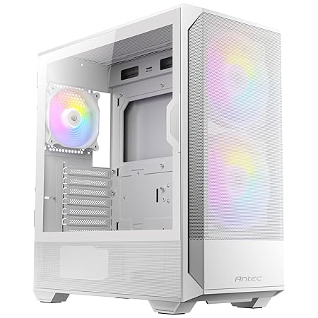 Case Antec NX416L Blanco Mid Tower ARGB 2x160mm Frontal 1x120mm Trasero