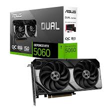 Tarjeta de Video ASUS Dual GeForce RTX 5060 OC Edition 8GB GDDR7