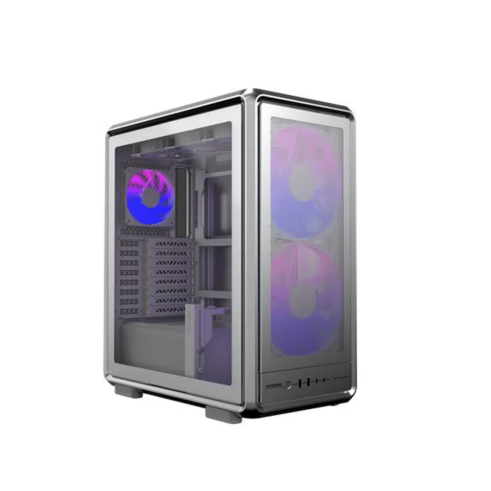 Case Cooler Master MasterFrame 500 Mesh Mid Tower 2x200mm ARGB Front 1x120mm Rear Plata