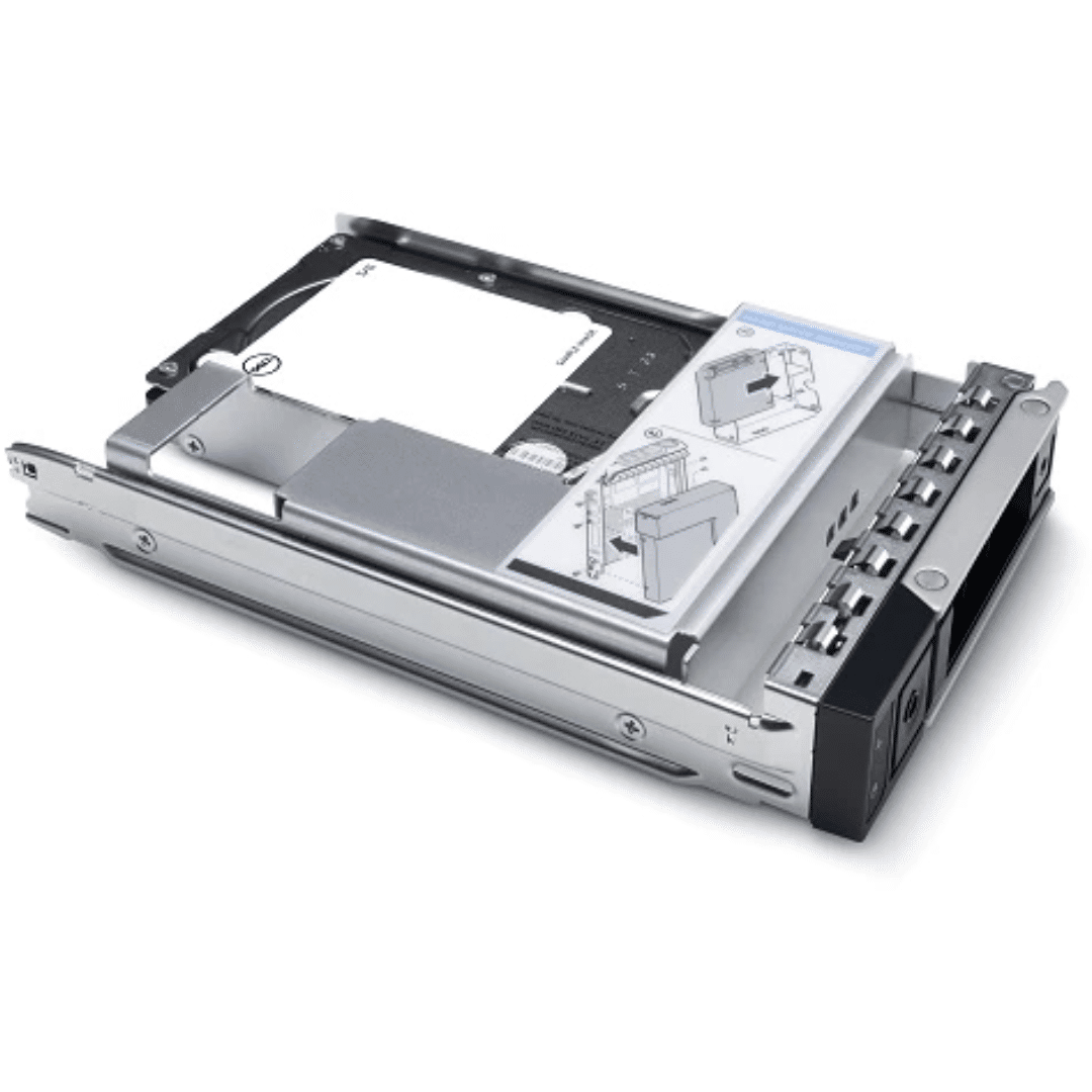 Disco Sólido Interno Dell 480GB SSD SATA Mixed Use 6Gbps 512E 2.5in con Hybrid Carrier 3.5in