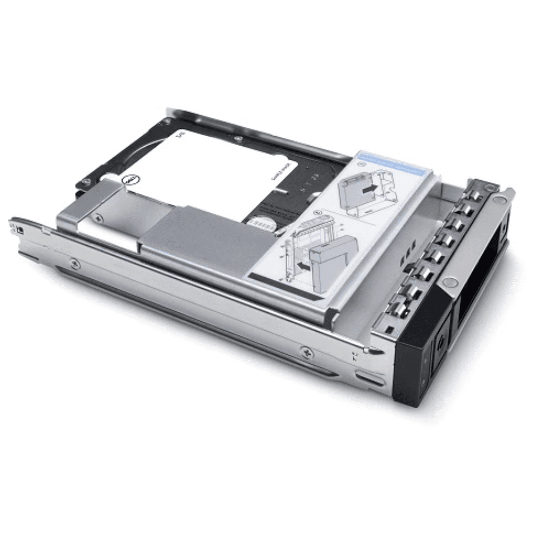 Disco Sólido Interno Dell 960GB SSD SATA Read Intensive 6Gbps 512E 2.5in con Hybrid Carrier 3.5in