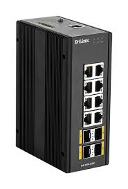 Switch de Red D-Link Industrial Gigabit Gestionable DIS-300G-12SW