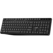 Teclado Genius KB-7200 Negro Inalámbrico RF 2.4GHz Pilas AAA Windows y Mac