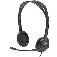 Auriculares Logitech H111 Stereo AUX Micrófono Unidireccional 32 Ohmios 20Hz