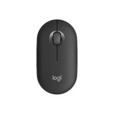 Mouse Logitech Pebble Mouse 2 M350S Bluetooth 3 Botones Silent Touch Hasta 3 Dispositivos Graphite LAT