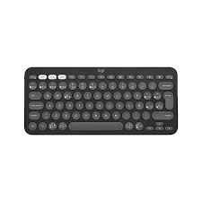 Teclado Logitech Pebble Keys 2 K380S Bluetooth Hasta 3 Dispositivos Layout Español Off White