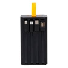 PowerBank Speedmind SMPB5430 20000mAh con Linterna y Cables USB Incorporados